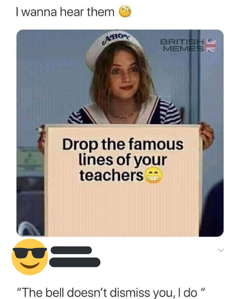 MissDimo_'s tweet photo. Comment your favourite line as a teacher in the classroom! Mines “Okay... I’ll wait” 😂 #acuedu_p #Teachers #classroom #learning #TeacherAppreciationWeek https://t.co/CD6SzVXkp5