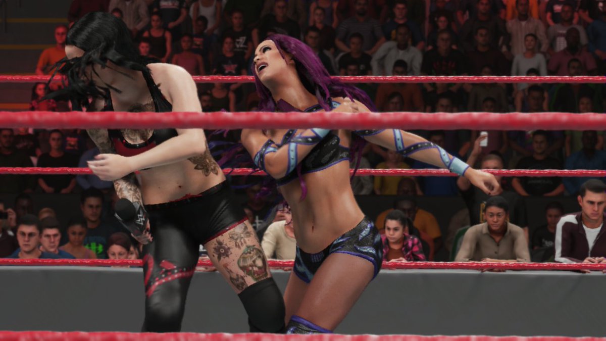 floydbanks2k26's tweet photo. @RubyRiottWWE didn't like @SashaBanksWWE costing her a title shot, then hearing she had no interest for the title, Ruby valve to win the #WomensNationalChampionship of Bayley if she wins.

#WWERaw
#WWE2K19 #XboxShare #UniverseMode #TLC #XboxOne #SashaBanks #RubyRiott #SashaVsRuby https://t.co/sEs7Ka93es