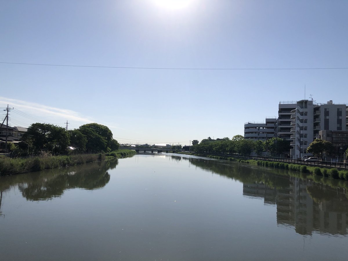 taka178mk2's tweet photo. 2020年5月14日 春日部古利根川定点カメラ
7時15分頃です。快晴です。(^ ^)
#春日部 #古利根川 https://t.co/cJDcxe5mga