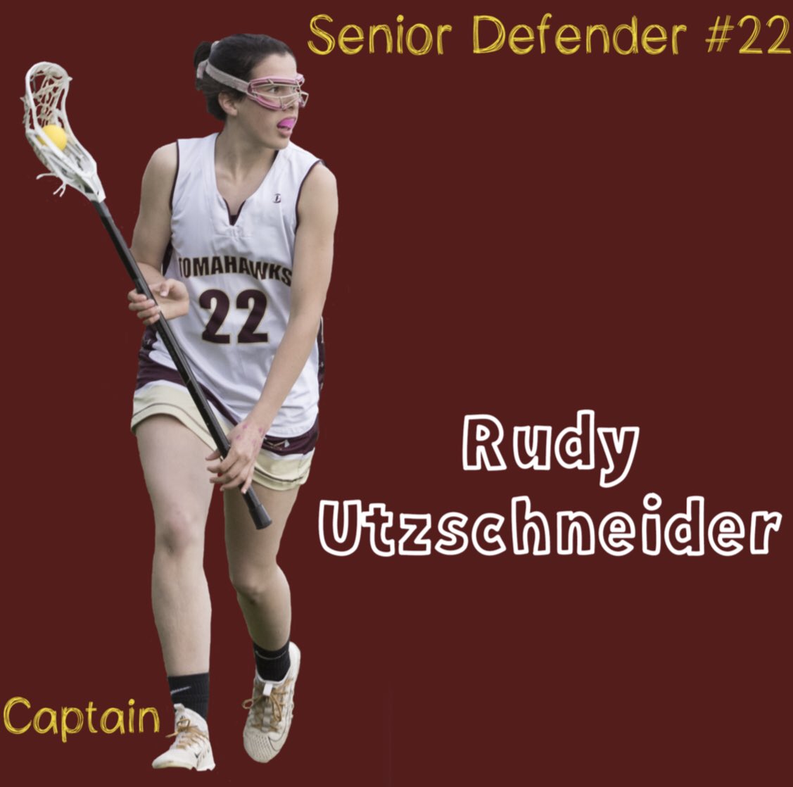 GonkGirlsLax's tweet photo. Last, but certainly not least, our final Senior Spotlight goes out to Captain #22, Rudy Utzschneider! Thanks for everything you’ve done for our program and we can’t wait to watch you do great things Ruds! #arhs #thawks #seniorspotlight @ARHSAthletics https://t.co/AblxNqbzum