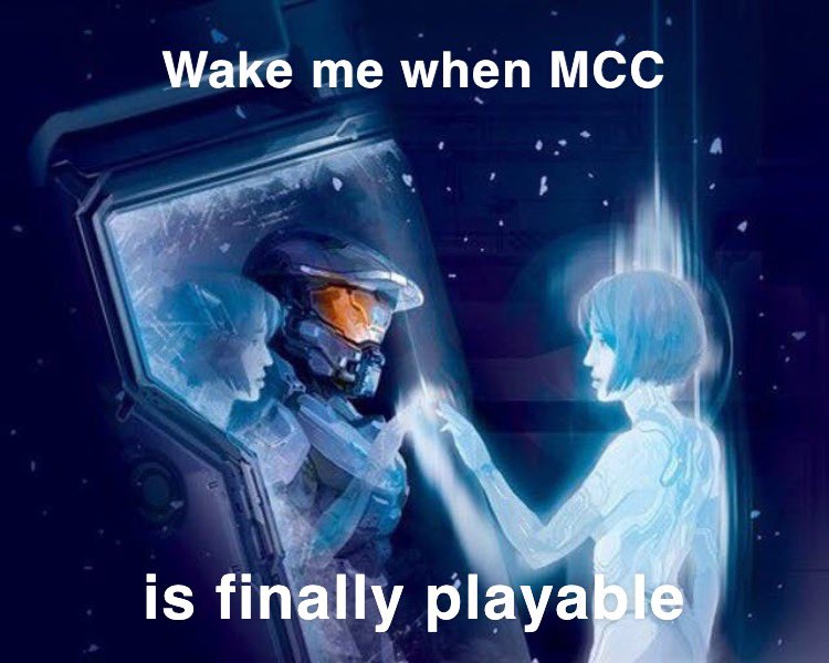 DjolnirDill's tweet image. #Tryingtohavefaith #Fixplease #IMissCleanGameplay #MCC