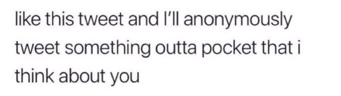 Inspired by  @zkat__, I wanna put some positivity in the world. I'll do this for up to 25 mutuals.