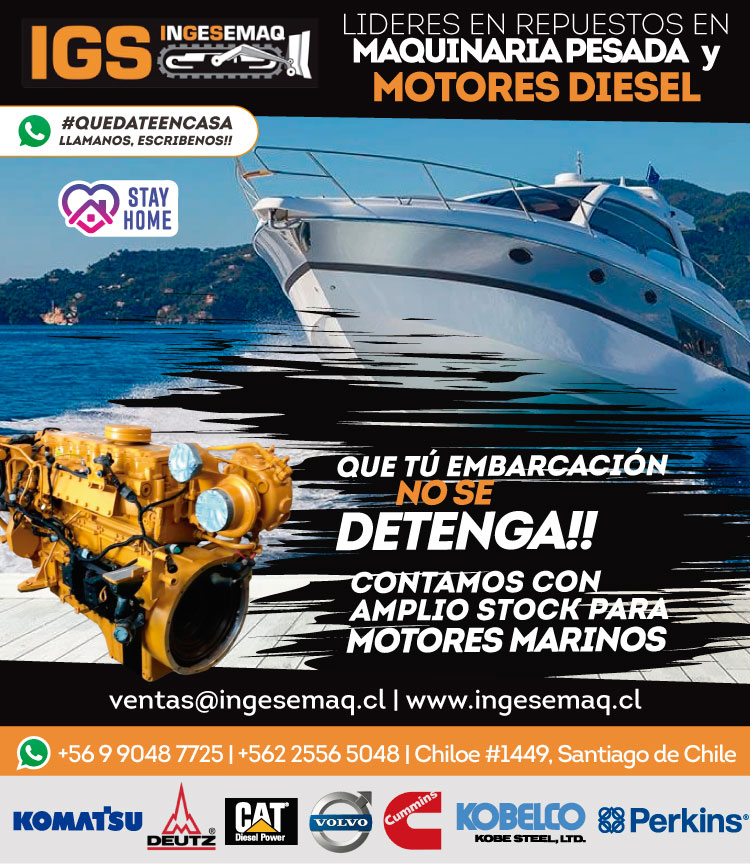 ingesemaq's tweet photo. INGESEMAQ : Contamos con servicio express para importaciones de emergencia. Que tú embarcación no se detenga!!

ventas@ingesemaq.cl |+562 25565048 | +56 9 9048 7725

#RETROEXCAVADORAS #BULLDOZER #MOTORESMARINOS #EMBARCACIONES #STAYHOME #QUEDATEENCASA https://t.co/nP1kgaS6MT