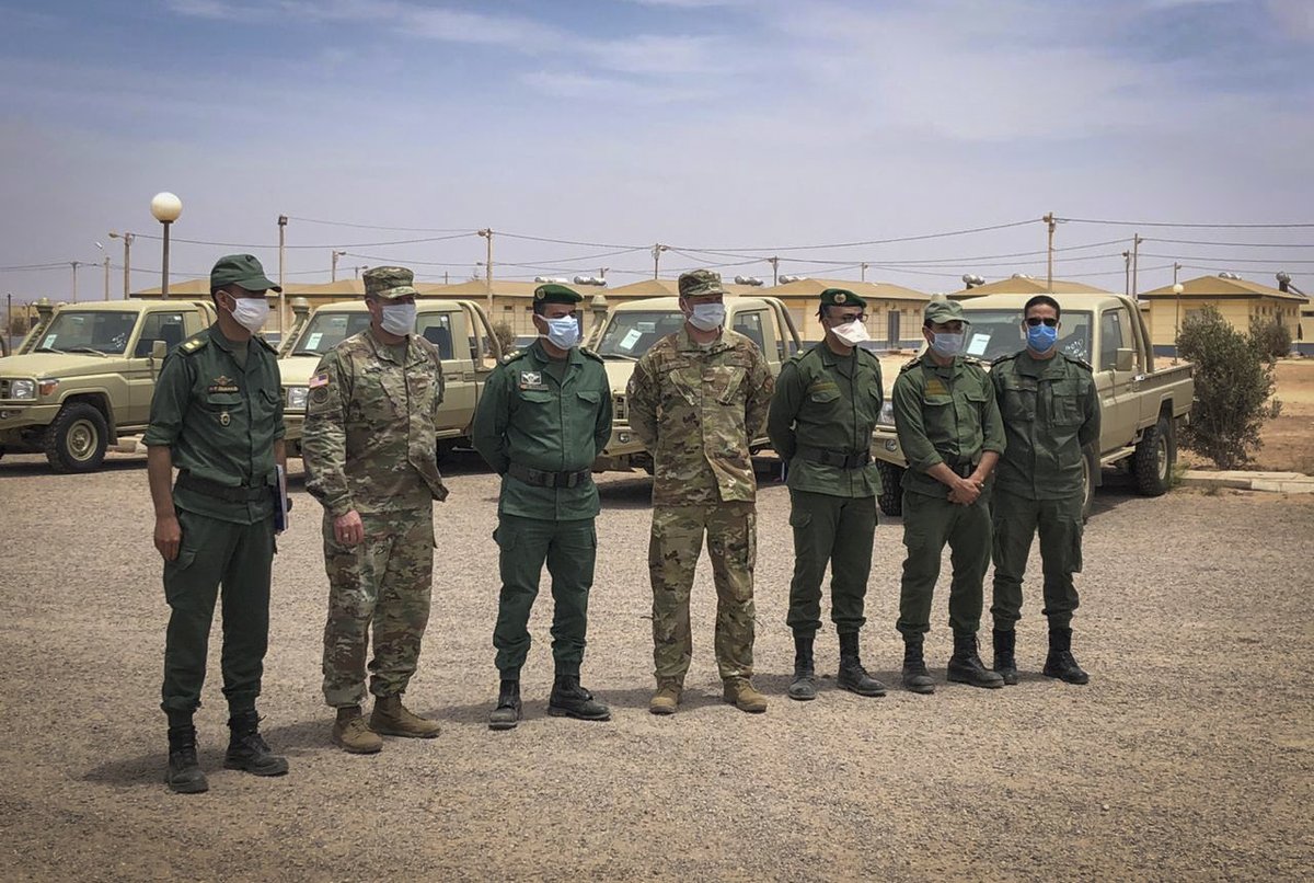 TDAuniversal's tweet photo. 🇺🇸🇲🇦The #United #States transferred ownership of 21 specialized vehicles to the #Moroccan Forces #Armées Royale Special Operations Company (#MSOF) valued at over $1 million on May 6. https://t.co/5M5MkKtQGz