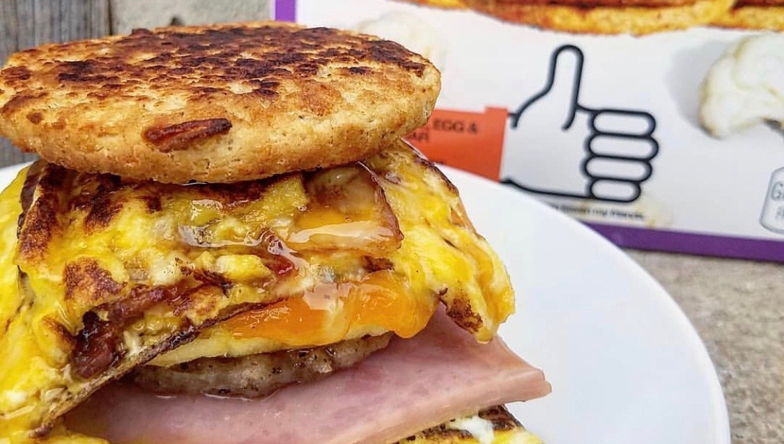 Who thinks they could take a whole bite out of this Monster Breakfast Sandwich!? 🤤

Tag a friend who’d eat this for breakfast! We will pick a random comment to receive a $50 gift card to our site! 

Recipe by @lowkarbkhaleesi!

#GiveGood #RealGoodHome