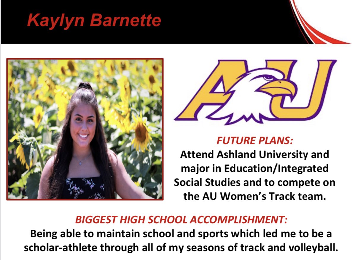 We are excited to celebrate PHS seniors!  Senior s/o today (5/13/20) is Kaylyn Barnette.  Kaylyn plans to attend <a href="/goashlandeagles/">Ashland University Eagles</a> in the fall and major in Education (Integrated Social Studies).  Congrats Kaylyn!  #PerkinsPride🏴‍☠️ #SeniorShoutOut <a href="/2020CLASSPHS/">Perkins Seniors</a>