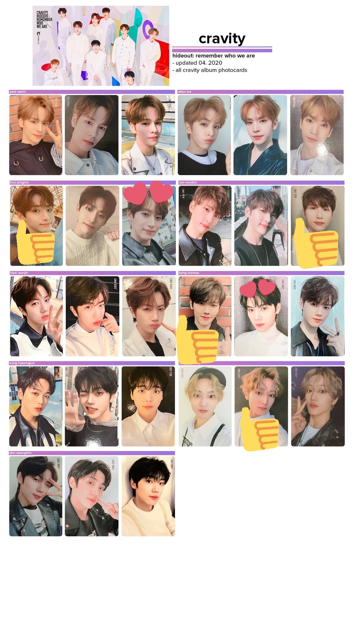 正規通販】 CRAVITY セリム トレカ 両面トレカ K-POP/アジア