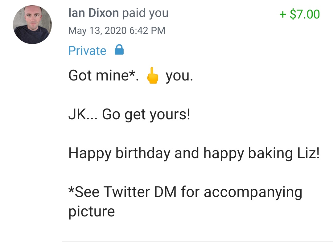 This guy slid into my dm with dix pics!? (Of his mixer)