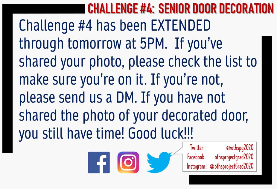 OTHS 2020 Project Grad tweet media