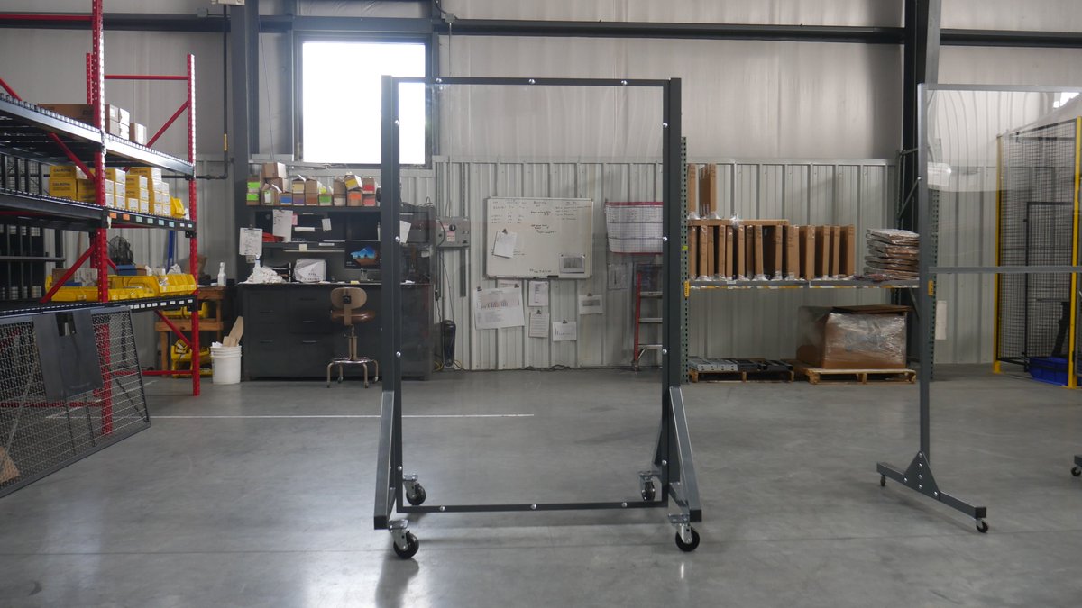 CSSYes's tweet photo. This is the Heavy Duty version of Wirecrafters' new Polycarbonate Employee Separation Panel. This full-coverage model offers peace of mind so you can get the job done. Drop us a line at sales@cssyes.com for more information!
#weownsd #safetyfirst #warehouse #covid_19 #health https://t.co/r57byCXujm