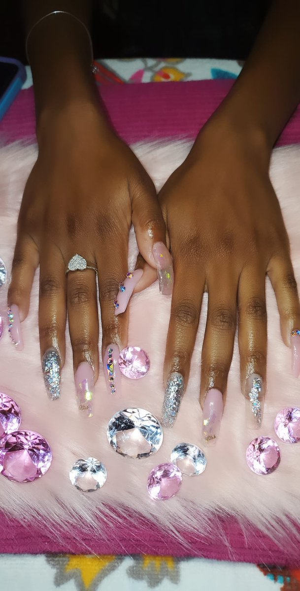 PinkTipz's tweet photo. Tampa Nail Tech 
#pinktipz #ilovenails #longnails #tampatalent #813nails #tampanails #blackgirlsdonails #homenailtech #brandonnails #brandonnailtech https://t.co/c6JSEsSgTf