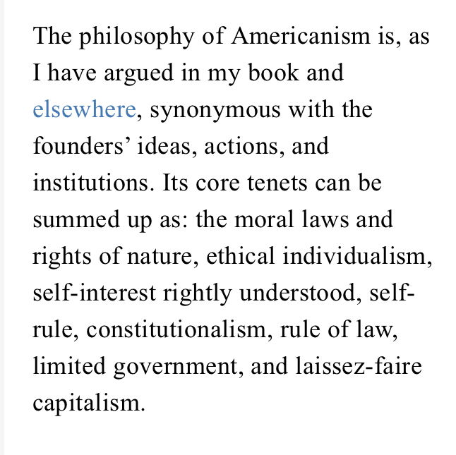 Even though  @sohrabahmari blocked me (presumably for my  #Protestantism), I'll defend him against C. Bradley Thompson's reactionary piece at  @theammind.The problems with Thompson's take begin in the first paragraphs.read:  https://twitter.com/docMJP/status/1260696190191992833