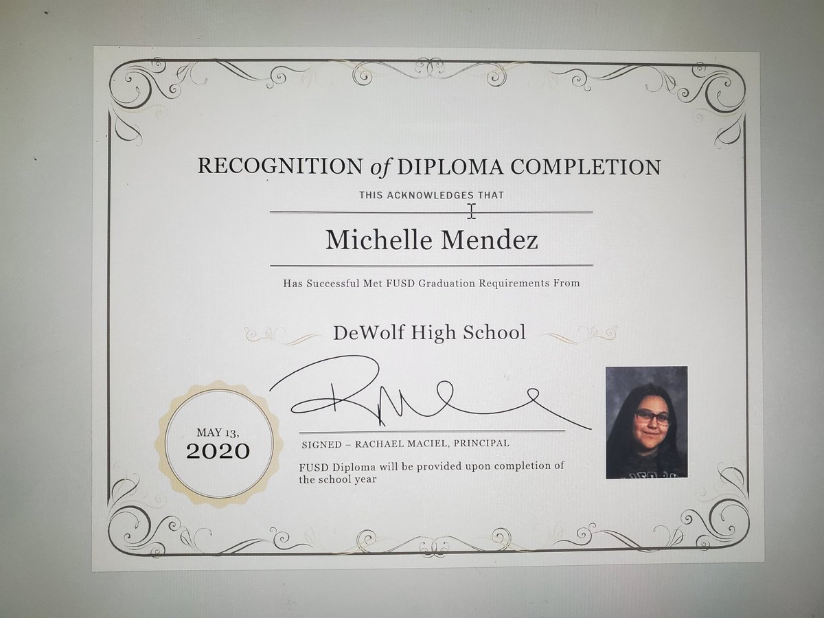 We are proud to announce Michelle Mendez as our 19th graduate since entering the COVID 19 school closure. Michelle has plans to enroll at Fresno City College and pursue a career as a Police Officer. Congrats, Michelle!!! We are so proud of you!  <a href="/fresnounified/">Fresno Unified</a>