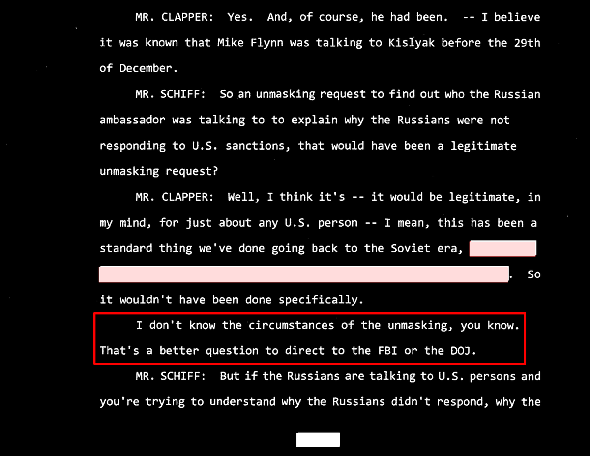M2Madness's tweet photo. Anon busted Clapper...
He lied about the unmasking... #ObamaGate #QAnon https://t.co/Tur5OpHbzh