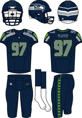 Seahawks: non traditional but it kinda works with the set!