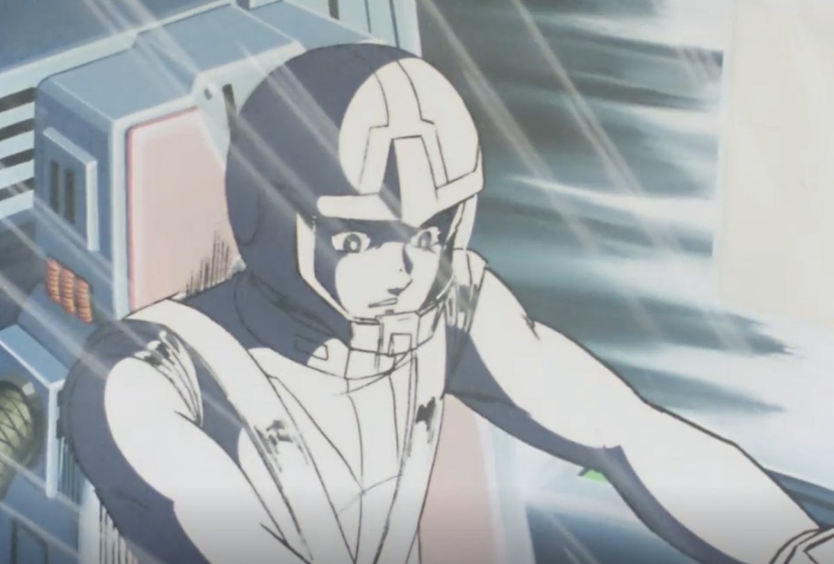 Like, does baby KNOW he& #39;s doing war crimes? does he know theres people in there?? genuinely not sure hereI feel like Amuro is one of those guys who doesn& #39;t quite connect the fact that Burger comes from Cow