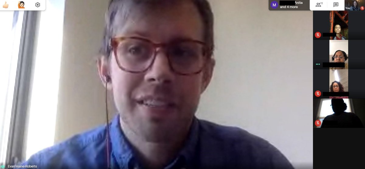 ClarksonMFS's tweet image. It was great to have incoming MS Director Evan Haine-Roberts join us for our Parent/Guardian Coffee this morning! The middle school will continue to be in good hands in the future. #VirtualMFS #Transitions