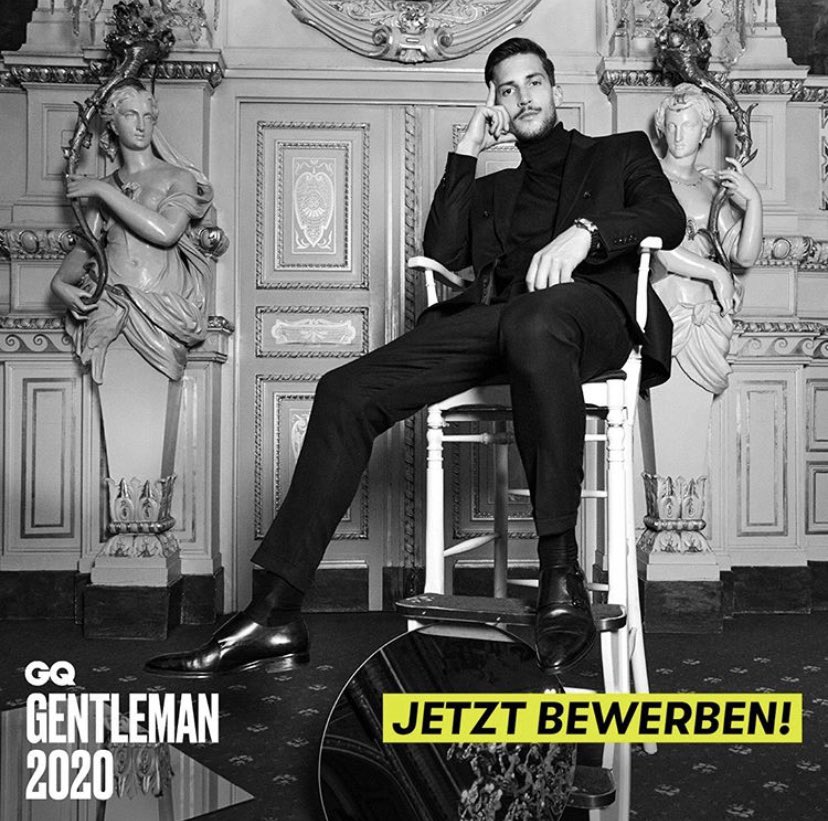 Applied by @GQ_Germany #Gentleman of the year @FrancoisReinke #model #musicartist and more ! I try my Luck 😉 press all thumbs a Cover Shooting and many more for the winner #malemodel #luxury #magazine #GQ #GQActuallyMe #modeljob #magazine #gentlemenathome #guys #music #luxury