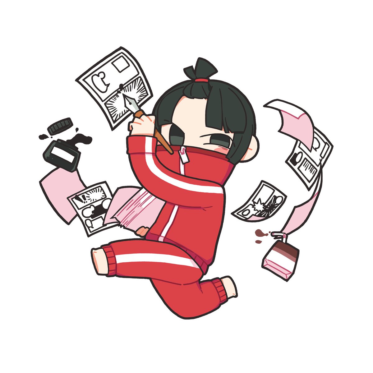 illust_ZHS's tweet photo. 웹툰작가 은마루 일러스트 https://t.co/UPKavdZrsj
