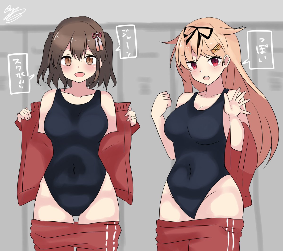 #5月になったのでフォロワーさんに自己紹介しようぜ
増えてきたので紹介
艦娘描いてます～水着全般ですけどね 
