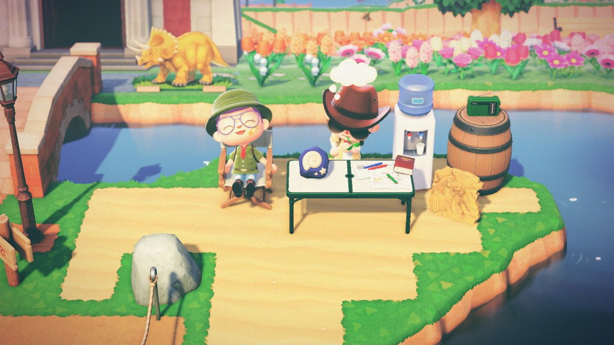 Introducing the Lammessi Island "Dino Dig" fossil  #giveaway! Buckle in for a quick info thread!  #AnimalCrossing    #ACNH    #NintendoSwitch