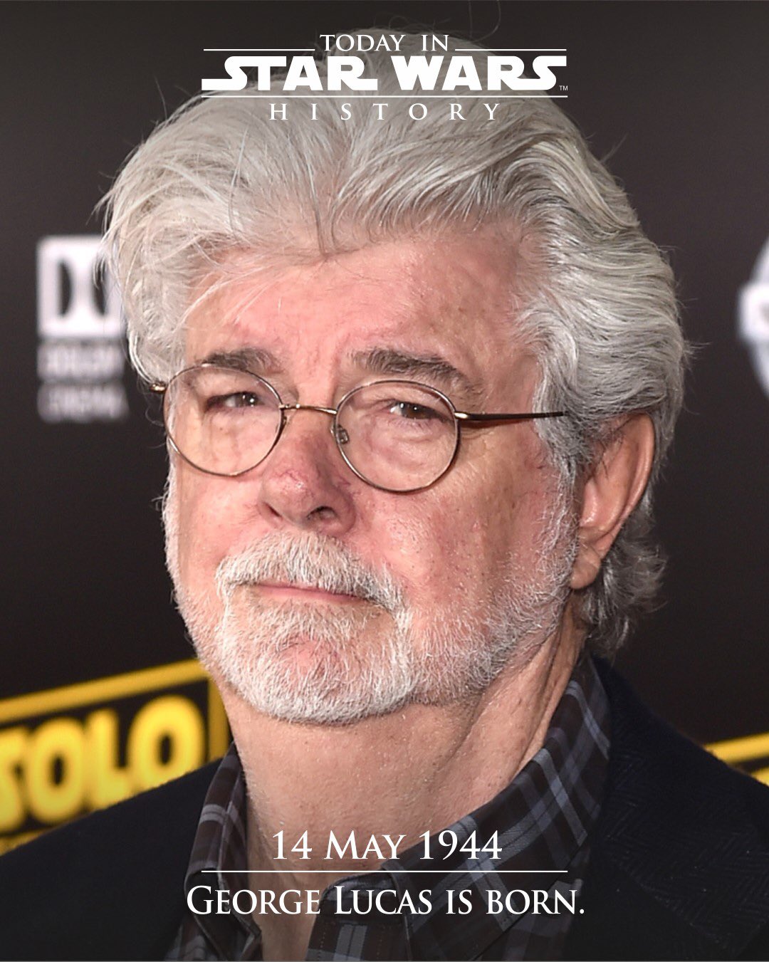 14 May 1944 Happy birthday to The Maker himself, George Lucas! 