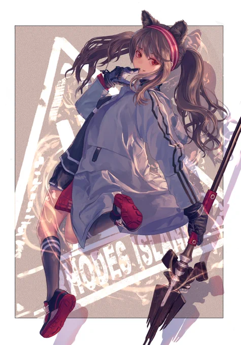アークナイツのアンジェリーナ描きました
#アークナイツ #明日方舟 #Arknights 