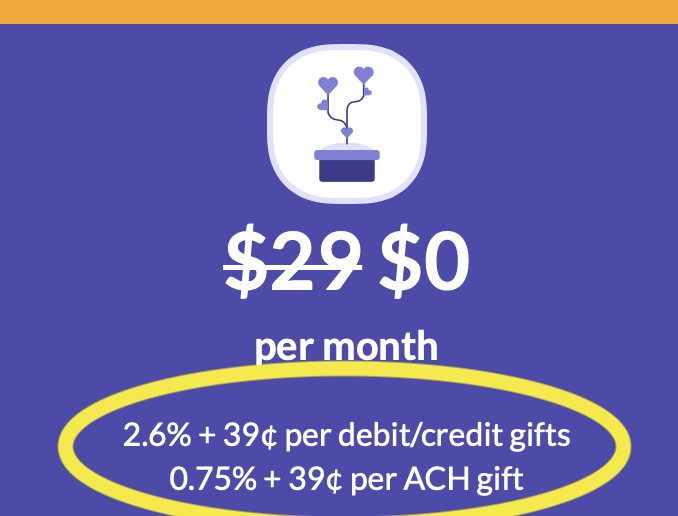 RebelGive_'s tweet photo. A lot of companies out here leveraging these times to lock churches into high fees... for FREE! 😒

Remember... 

It's only free if your church accepts $0.00 in giving

Want savings and giving to grow instead of fees? See what you could save by switching: https://t.co/rfTjDmbKRG https://t.co/X43C6KiLHs