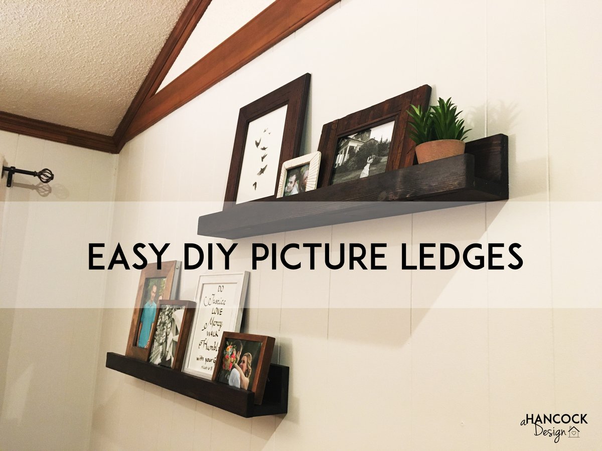 aHancockDesign's tweet photo. New blog post! I made some super easy DIY picture ledge shelves. 

https://t.co/1FcygfKVsu https://t.co/rBLlzUDXQh