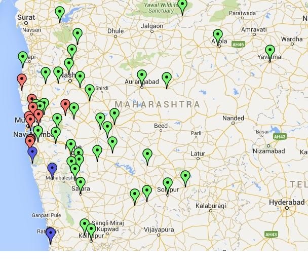  #Chhatrapati Sambhaji , when aged just २५-२६ had to face three opponents - Mughals , Portuguese and Siddi of JanjiraOver ८० battles were fought in next ९ yrs by him. Portuguese - Red, Siddi - Blue , Green - Mughal