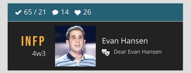 everyday i become more of an evan hansen kinnie huh