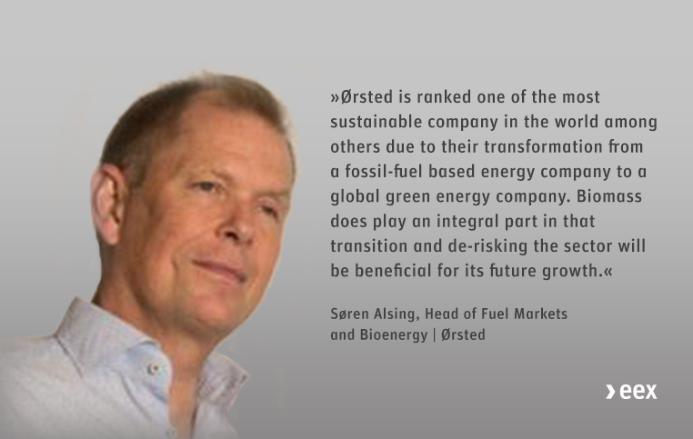 RobSee79's tweet photo. Yes to what Søren Alsing from Ørsted says! “Biomass does play an integral part in the energy transition and de-risking the sector will be beneficial for its future growth.” #biomass @eexgroup https://t.co/BBrTxevLIN