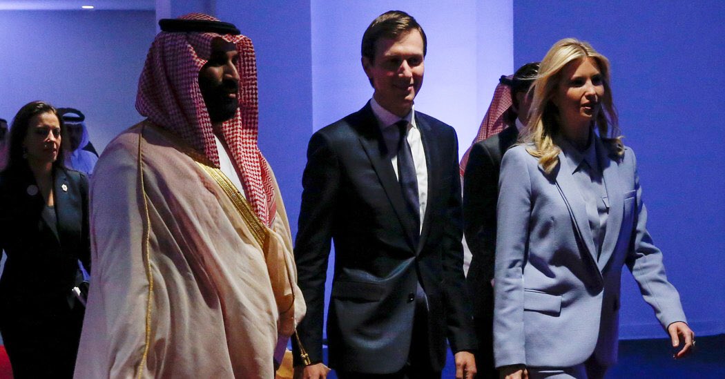 “Kushner’s relationship with leaders in Saudi Arabia and the [UAE] at times hampered Tillerson’s ability to calm tensions in the Middle East [...]That was especially the case in June 2017, when those and other Arab countries decided to sever diplomatic ties with Qatar”/8