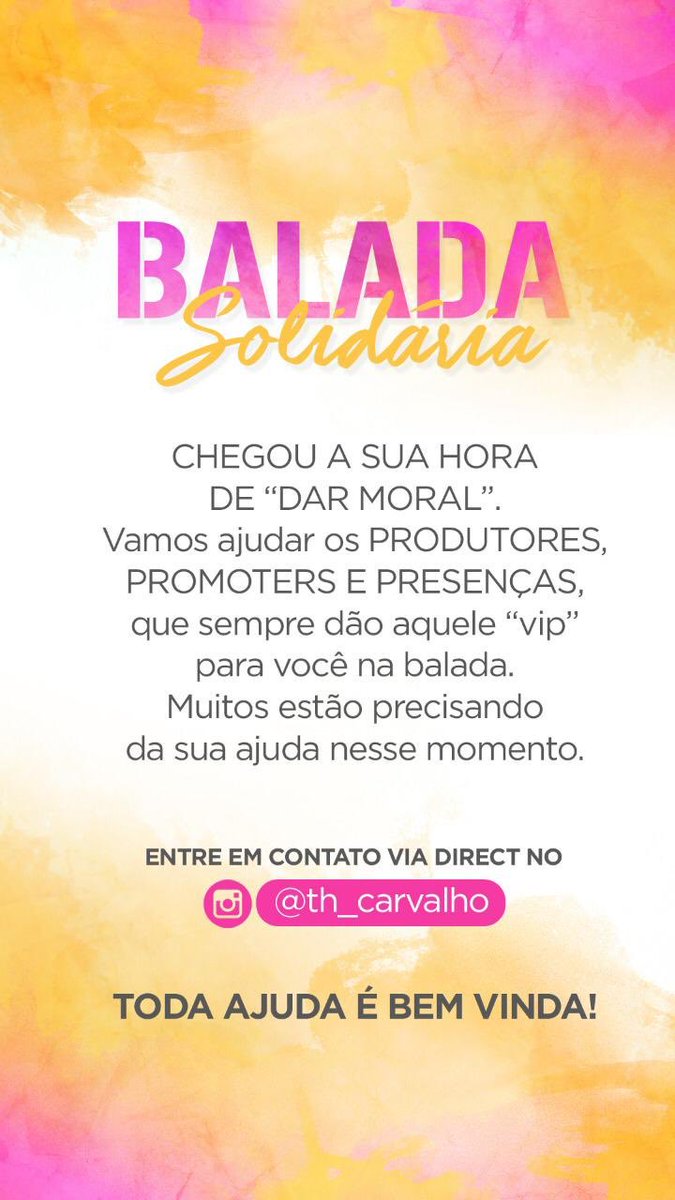 luaerrejota_'s tweet photo. To muito feliz, hoje todo mundo resolveu aparecer pra ajudar na nossa campanha BALADA SOLIDÁRIA 🙏🏻❤️ vms fazer a entrega das cestas no sábado ainda dá tempo de ajudar só me chamar inbox ‼️📲 https://t.co/APPwFR8T4V