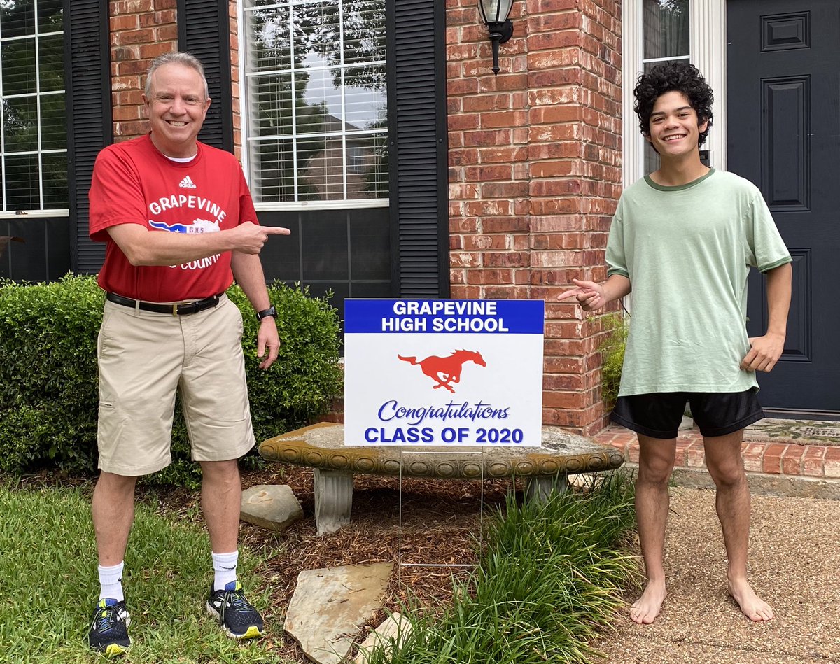 rmiller6111's tweet photo. Congratulations to Andrew Balod, Class of 2020.  Thanks for 4 great years in the cross country program.  Best wishes for much success at Texas A&amp;M University. #GrapevineXC #GHSUnity https://t.co/n489tEVkao