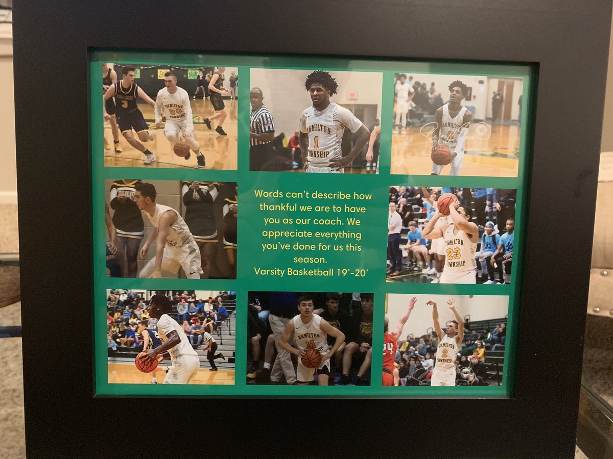 CoachMerryman's tweet photo. Thanks boys!!  Love it and love you guys 💚💛 https://t.co/pcL5o5uuDa