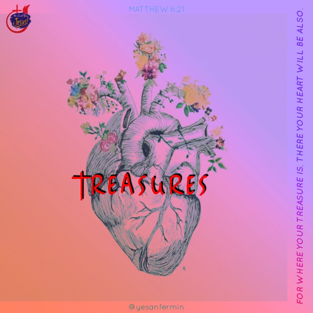 yesanfermin's tweet photo. Our real treasure isn’t measured in what we accumulate—but in what or whom we invest our time and our passions. 

God bless you! 😇😊

#BornAgainCauayan
#CreateInChaos
#RaiseABanner https://t.co/BQrCQ8fFmG