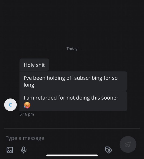 I love my subscribers https://t.co/lvO9vQ2sFq