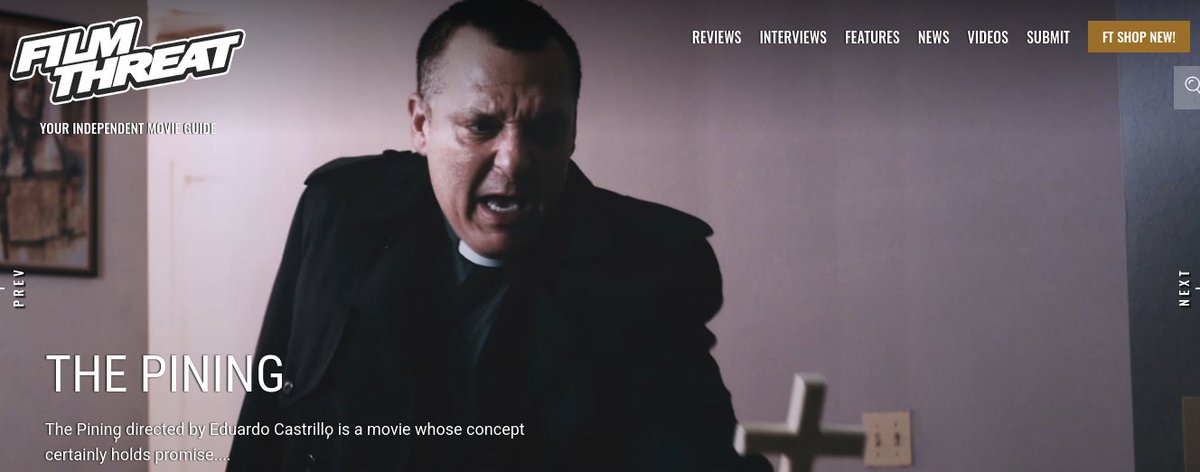 FilmThreat's tweet photo. “…members of the group randomly start dying, a detective named Harris is forced to reopen a cold case.” Caillou Pettis investigates the mysterious happenings of The Pining.
https://t.co/SzuceMj5X5 #SupportIndieFilm #ThePining #Thriller #Mystery https://t.co/gpYglFrRpc