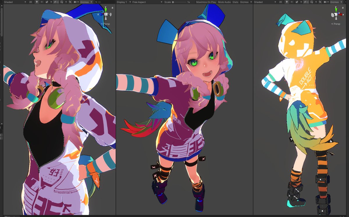 nD_ntny's tweet image. URP版UTS2(リリース候補版)セットアップバージョン( ˘ω˘ )HDRPとは違うけどやっぱしっくりくる感じあるね
#unitychan