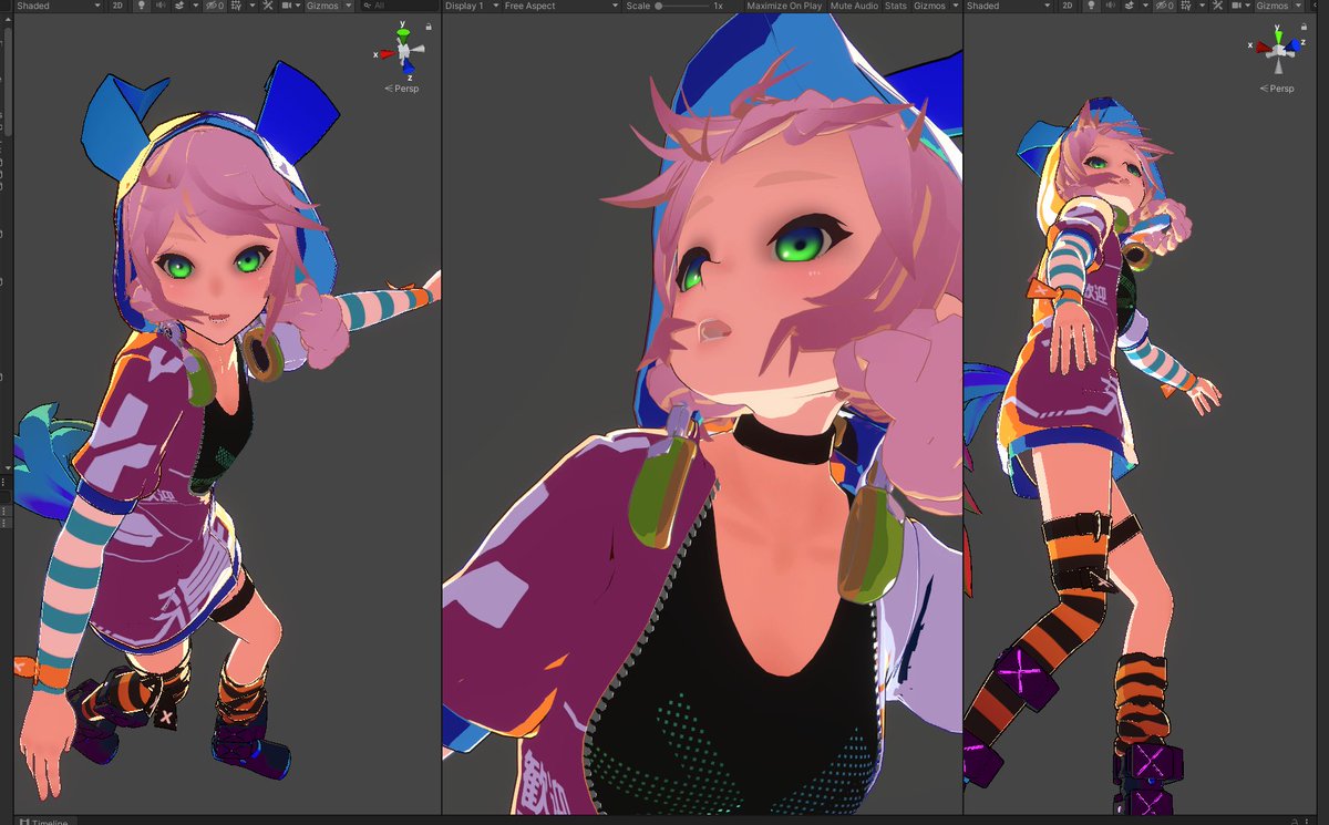 nD_ntny's tweet image. URP版UTS2(リリース候補版)セットアップバージョン( ˘ω˘ )HDRPとは違うけどやっぱしっくりくる感じあるね
#unitychan