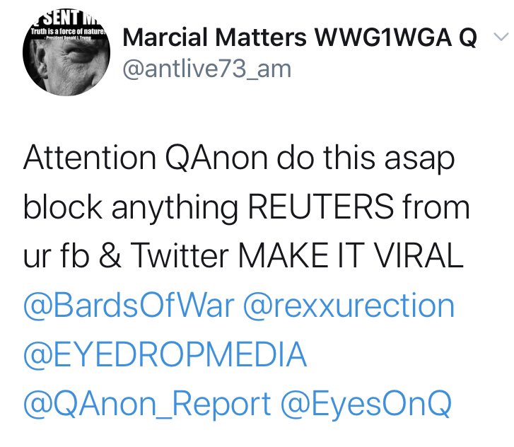 !!NEW Q - 4236!!20:50:44 EST [They] are in a panic because they can’t read/filter our memes!! https://twitter.com/antlive73_am/status/1260729778983837696Panic?Q #QAnon  #Panic  @realDonaldTrump