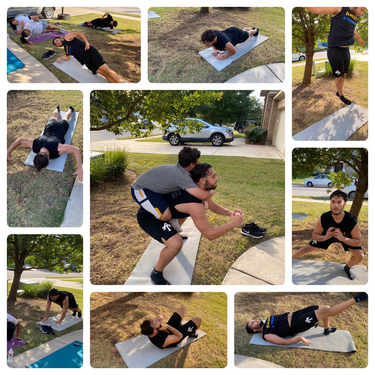 Workout for 5/13/20 feat.Tank <a href="/coachdanhunter/">Daniel Hunter</a> <a href="/CoachRCThompson/">Roderick Thompson</a> <a href="/Coach_Maldy/">Coach Maldonado</a> <a href="/CoachMoFitness/">CoachMoFitness</a> <a href="/SBCoachDavis/">🥎Coach Davis🥎</a> <a href="/CoachCecilJ/">Cecil Johnson</a> <a href="/CoteSchacherl/">Coach Shock again</a> <a href="/jrog73/">Jeff Rogers</a> <a href="/KMatthews15/">Kenny Matthews</a> #YAC