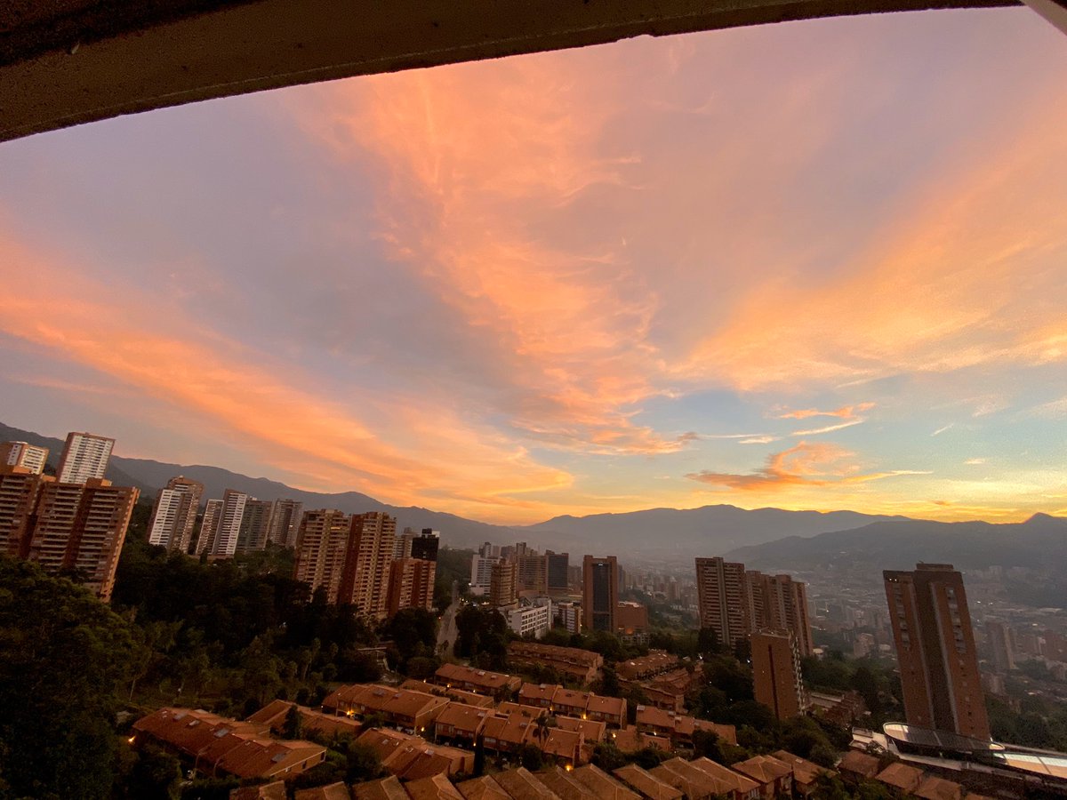 Los atardeceres hacen más feliz esta cuarentena: