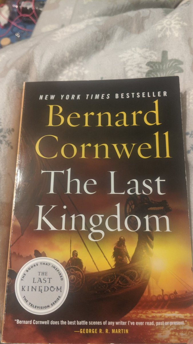 Tom_Boy_Chic's tweet photo. Quarantine reading (already watched all 4 seasons) #Quarantine #TheLastKingdom @TheLastKingdom @BernardCornwell https://t.co/3Jg0ROp5Jh