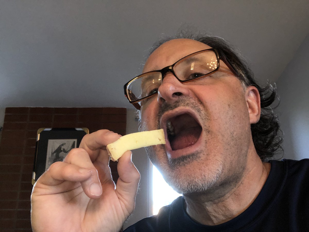 Holy cow, what great cheese! Just finished a tasting with <a href="/Pedrozodairy/">Pedrozo Cheese</a> cheeses, courtesy of California #Cheese Guild and @SmallgoodsUSA . Lots of discussion btwn. my wife and myself re: the #havarti: I love it, my wife, not so much. Overall, a great experience!!