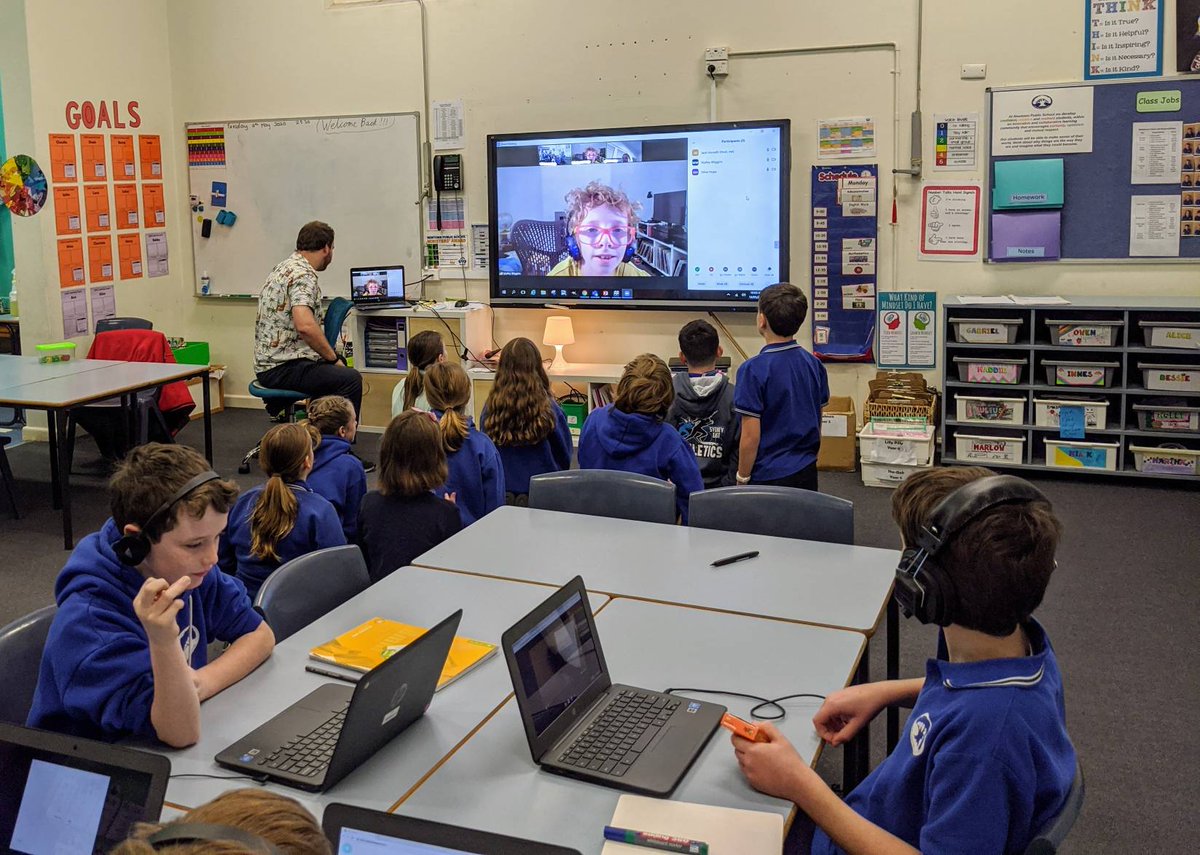 Newtown PS tweet media