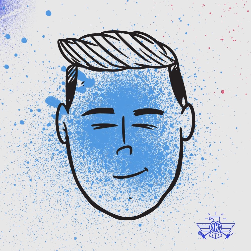 #Supremo Kevin Isais, vocalista de @cuatroymedioficial Originario de Durango, Mx. Disfruta de cazar alacranes y comer pollos violados. Suele hacer ejercicio a pleno sol del desierto en shorts y chanclas mientras escucha al viejo Paulino en su estereo. Síguelo en sus redes 🤘🏼