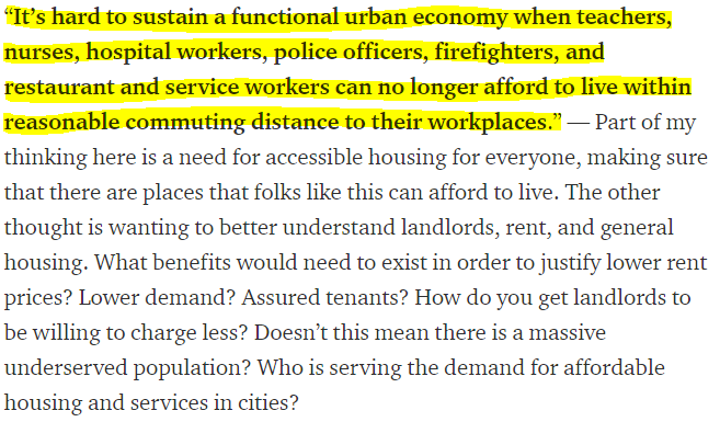 17/ The more people who step into the opportunity to get creative with where they live, the more we'll see the world truly get more flat.Maybe then you start to see actual equality balancing? https://medium.com/@kwharrison13/the-new-urban-crisis-book-review-quotes-33a0b7b7bb27