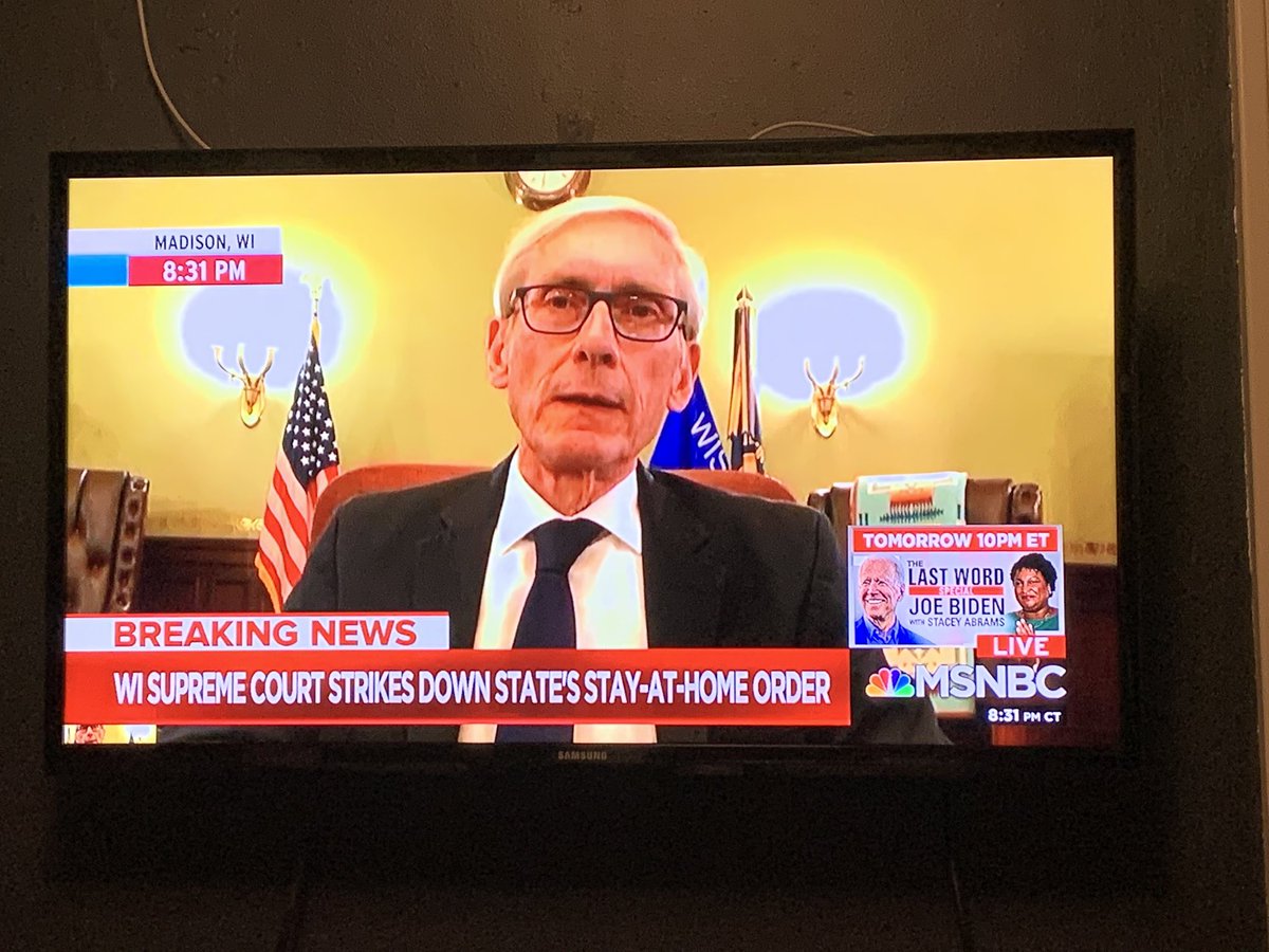 Watch  @GovEvers on  @maddow right now responding to the GOP’s atrocity today
